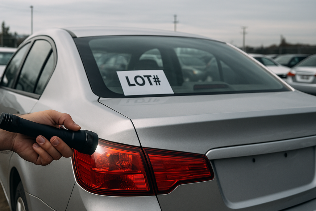 carro de leilão faz seguro