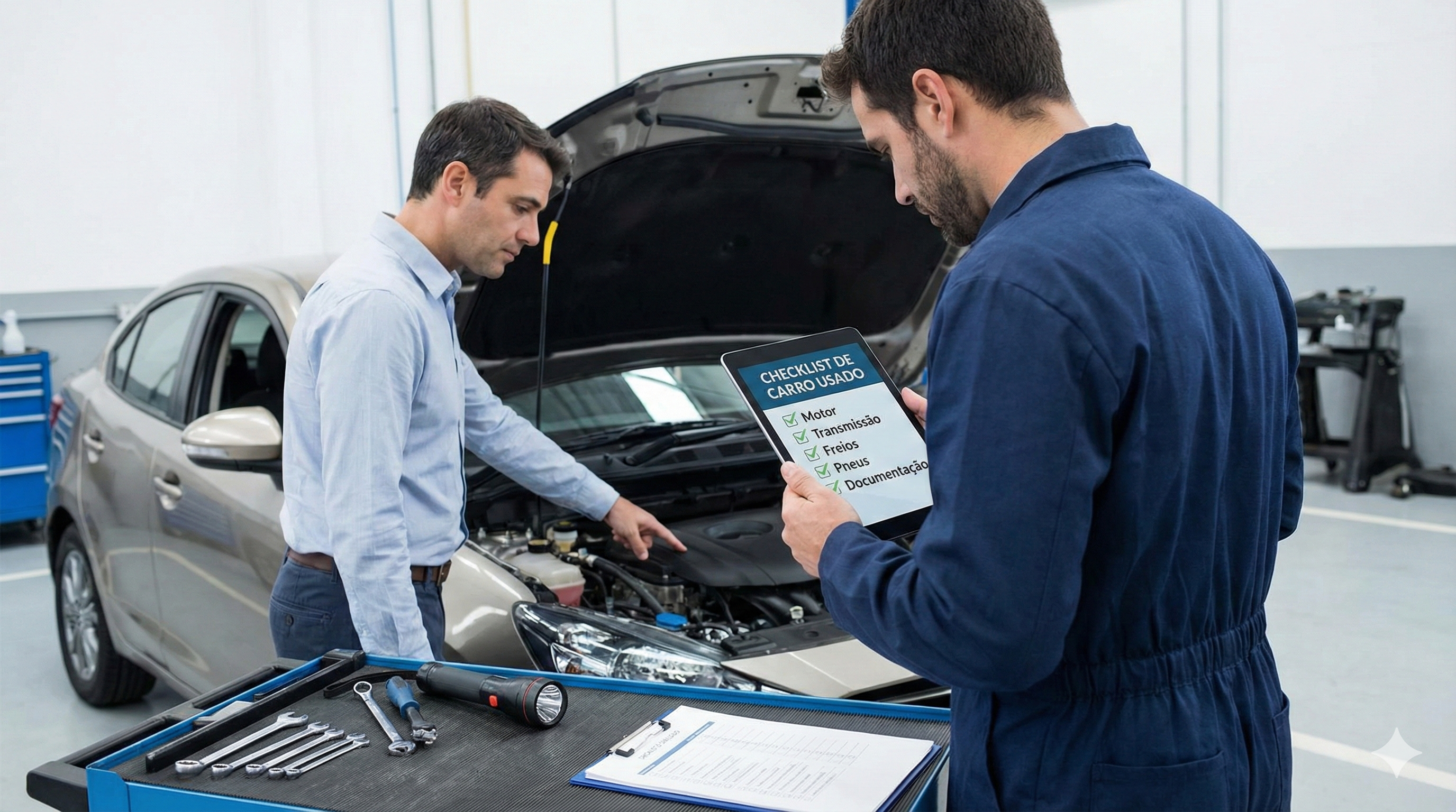o que olhar ao comprar um carro usado
