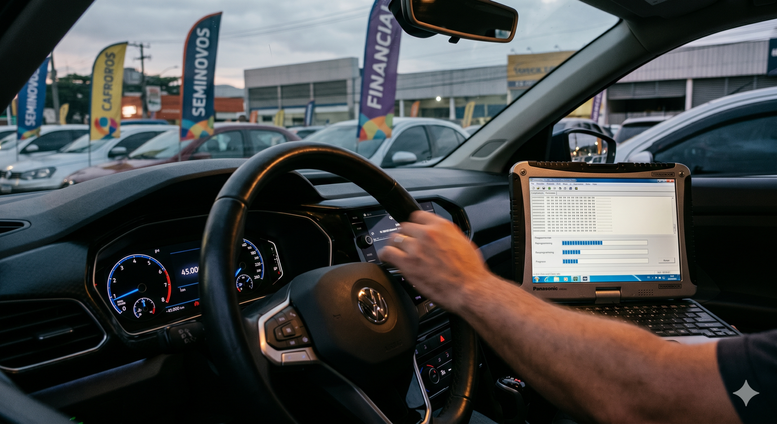 quilometragem adulterada