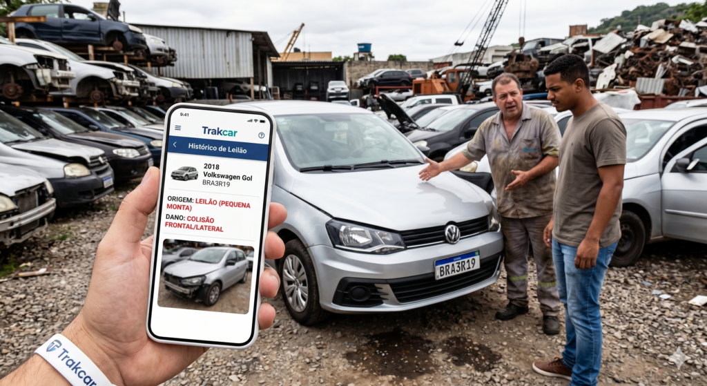 carro de leilão